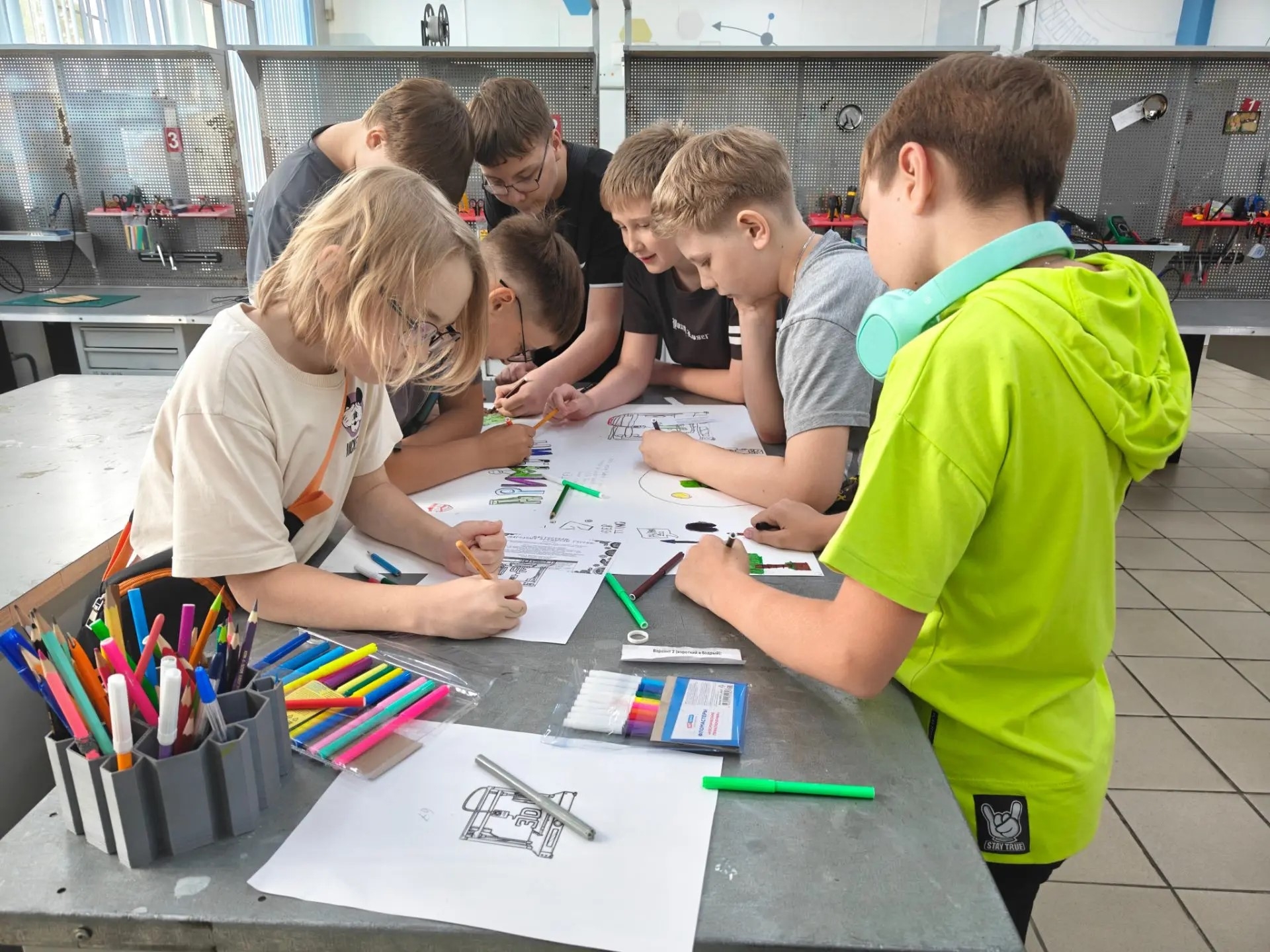 В Детском технопарке «Кванториум 42» дан старт второй смене летних инженерных каникул «Территория единства»