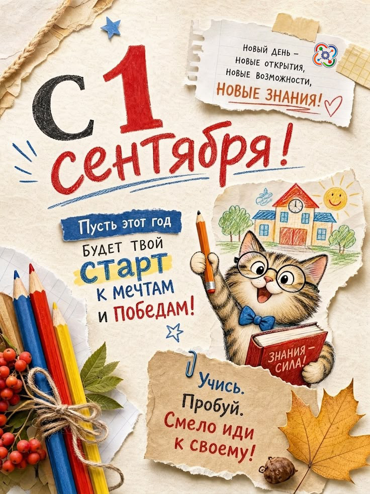 🚀 С Днём знаний, кванторианцы! 🎉